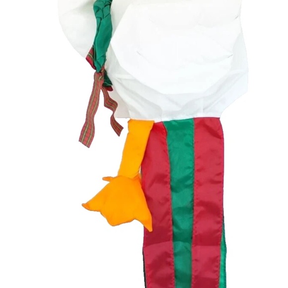 Windsport Goose flag with Red and Green Stripes - Picture 2 of 4